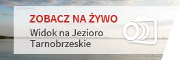 Zobacz na żywo - widok na Jezioro Tarnobrzeskie